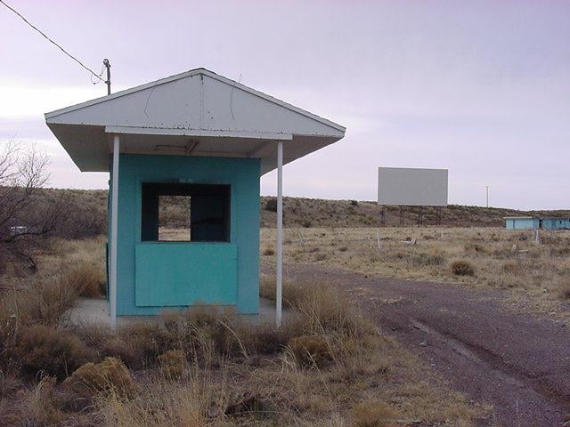 ticket booth at entrance