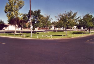 Park within the trailer park