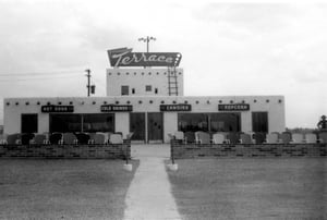 Terrace Drive-in snack bar and possibly theater employee