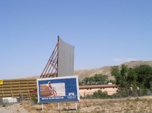 Twin theaters in Farmington, New Mexico