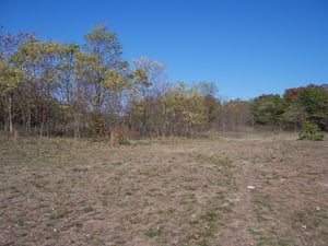 Former access road (theatre side).