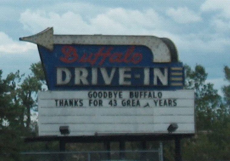 September of 2007, The Buffalo Drive-In closes for good.It was a part of my childhood and I had the privilege of sharing that with my children.We saw The Simpsons Movie the last week that it was open. Dont it always seem to goThat you dont know what you'v