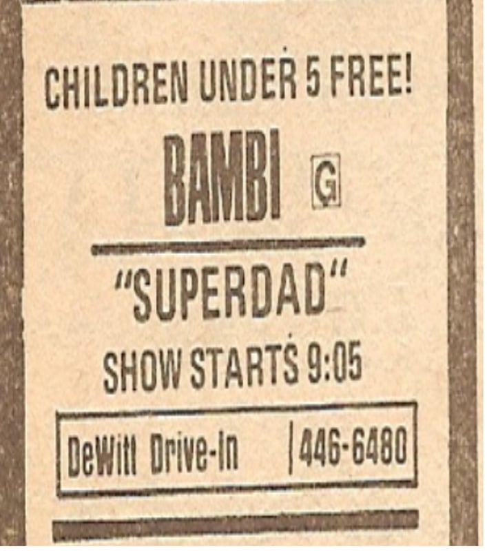 ad from June 11, 1975 Syracuse Post-Standard newspaper
