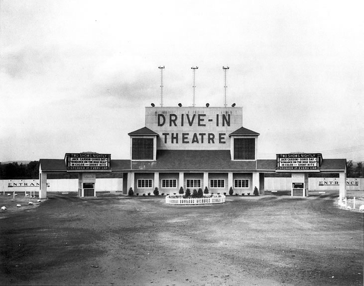 Theater as it looked when it opened on June 8, 1949.