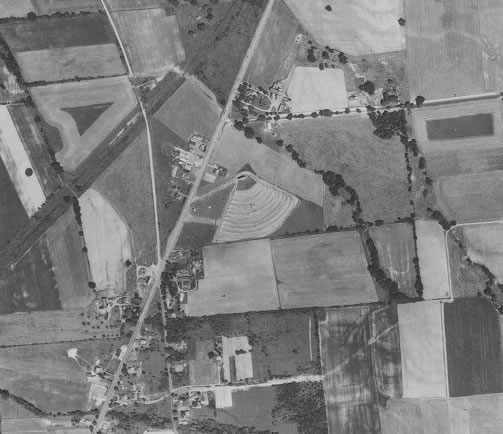 Aerial image from 1954, courtesy of the Cayuga County Soil and Water Conservation District.