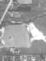 1951 aerial photo from the Erie County aerial survey with a little bit of the entrance cut off.