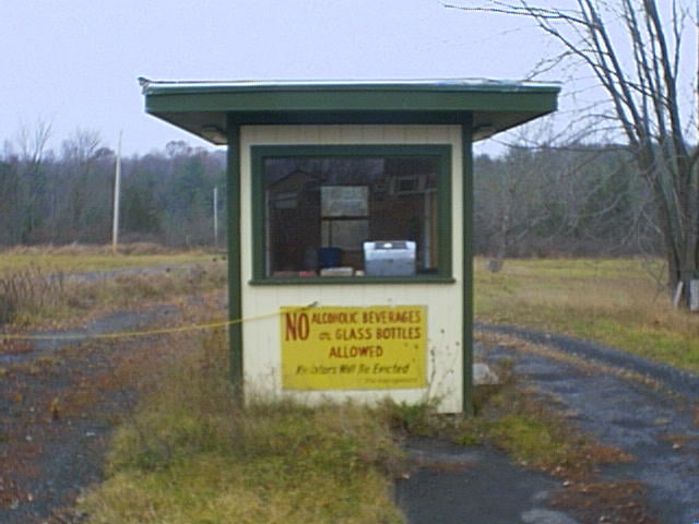 ticket booth as is.....