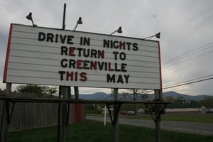 Greenville Drive-In in Greenville, NY is now open.