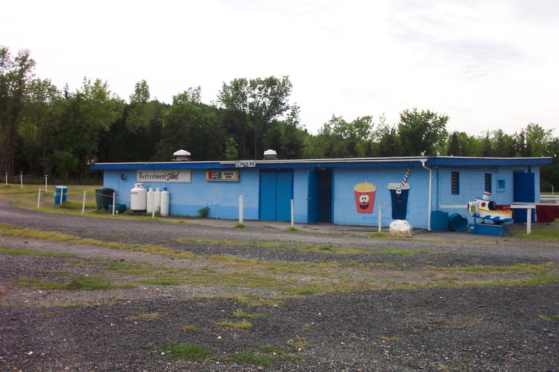 snack bar/projection booth