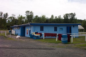 snack bar/projection booth