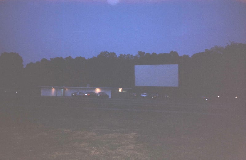 Hyde Park DI taken at dusk from rear of parking area.