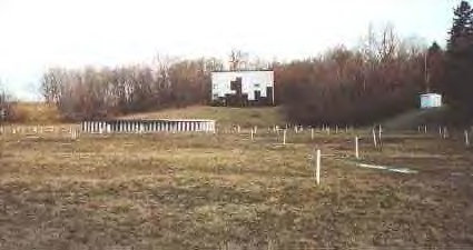 Concession Stand And Movie Screen