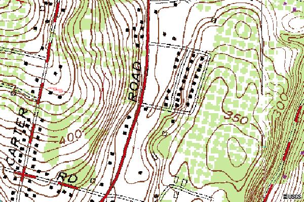 Topo map of Middlehope DI and surrounding properties. taken on July 1, 1957. Middlehope DI used to own from US Route 9W to the banks of the Hudson River.