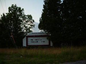 Mountain Drive-In Marquee