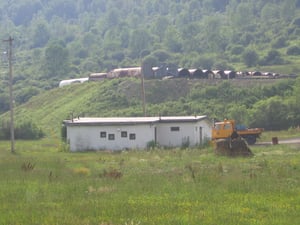screen has been removed all that is left is projection booth and concession stand