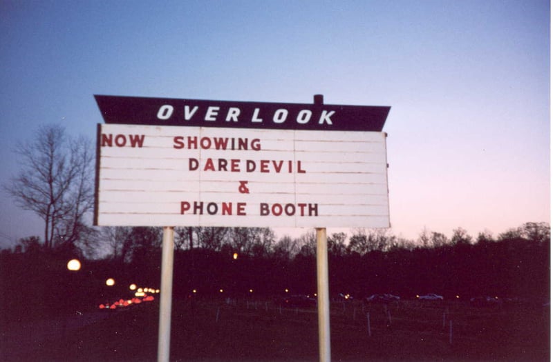 Marquee - Overlook Drive-In, Poughkeepsie, NY