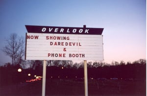 Marquee - Overlook Drive-In, Poughkeepsie, NY
