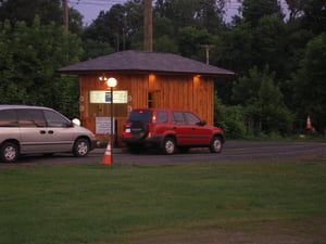 New ticket booth for the 2006 season.