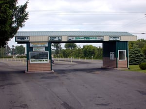 Ticket booth entrance