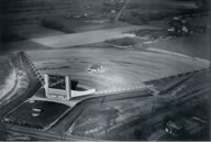 Nice aerial view of the Starlite Drive In Niagara Falls NY