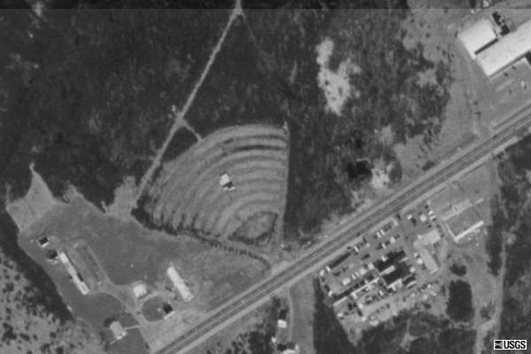 TerraServer image.  Located south of town.