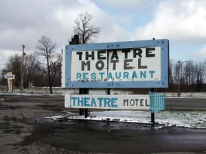 Theater Motel SignFormer Marquee
