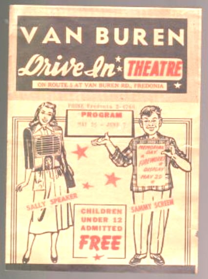 I think this is the correct theater. It mentions Fredonia which is near Dunkirk. Cool brochure anyway.