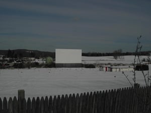 I am fasinated with drive-ins and try to visit as many as I can. This is a winter photo and the the drive-in was closed for the season but I thought I would send it in anyway.