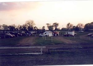 Drive-In #1 field, projection building, and concessions.