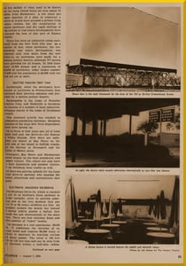 Westbury Drive-in Theater, Westbury NY from Box Office Magazine 1954 part two of four