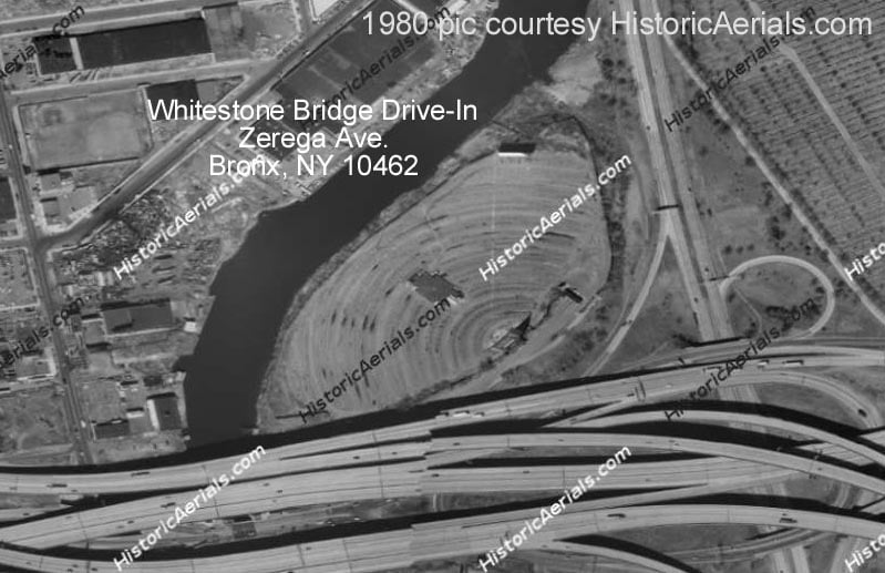 From the fine people at historicaerials.comWhitestone Bridge Drive-In 1980