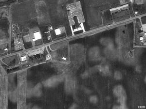 former site-south side of US22OH-3 W of US-35 intersection-now has a communications tower on the site