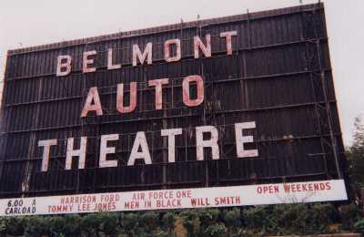 screen tower and sign, taken from its final season(1997)