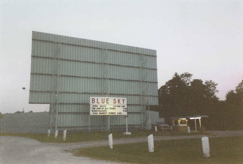 screen tower and box office