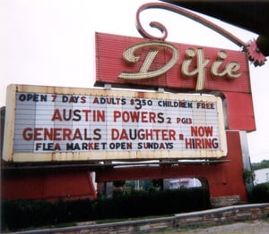 Marquee photo of Dixie Drive-In located in Vandalia, OH