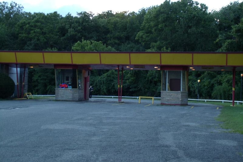 Ticket booth.