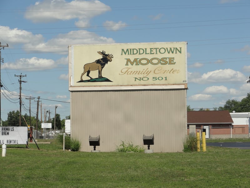 Moose Lodge now on former site
