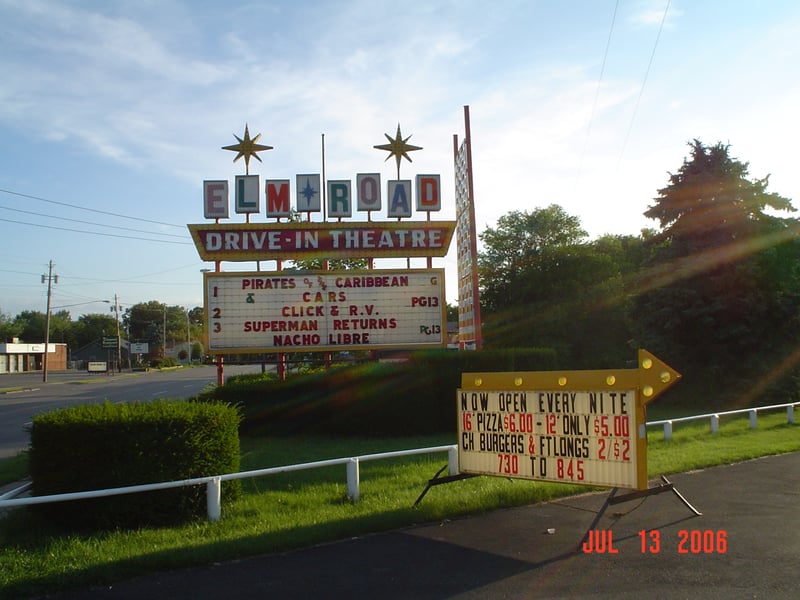 marquee and entrance sign