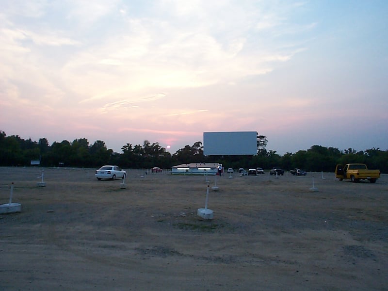 view from the rear of the lot