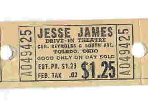 ticket stub