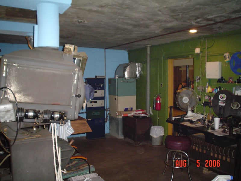 projection booth