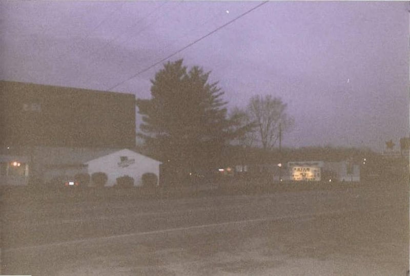 screen 1 and entrance at dusk