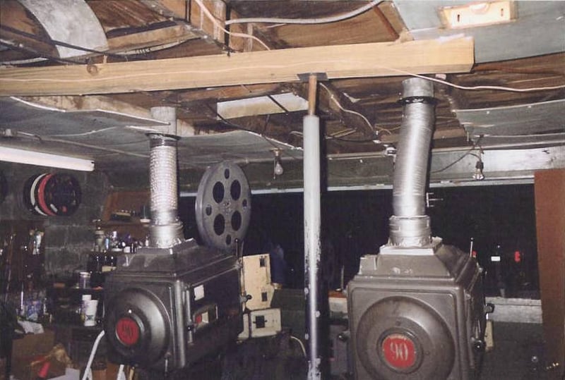 screen 1 projection booth