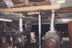 screen 1 projection booth