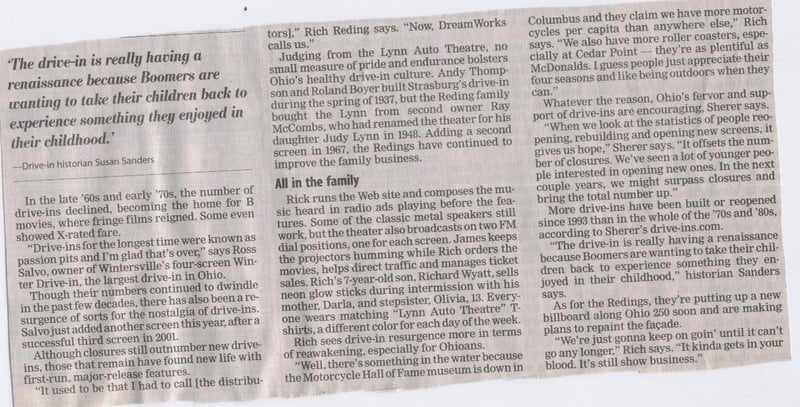article written August 24, 2004 by Robert K. elder Photo By Ron Schwane. From The Chicago tribune