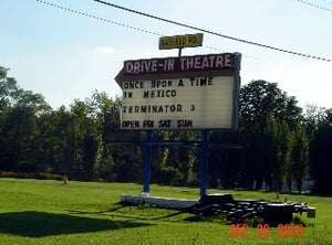 Picture of the marquee.