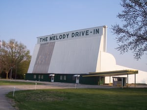 Screen of the Melody Cruise In, Springfield, OH