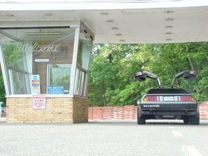 Various pictures of my DeLorean Serenity at Melody 49.