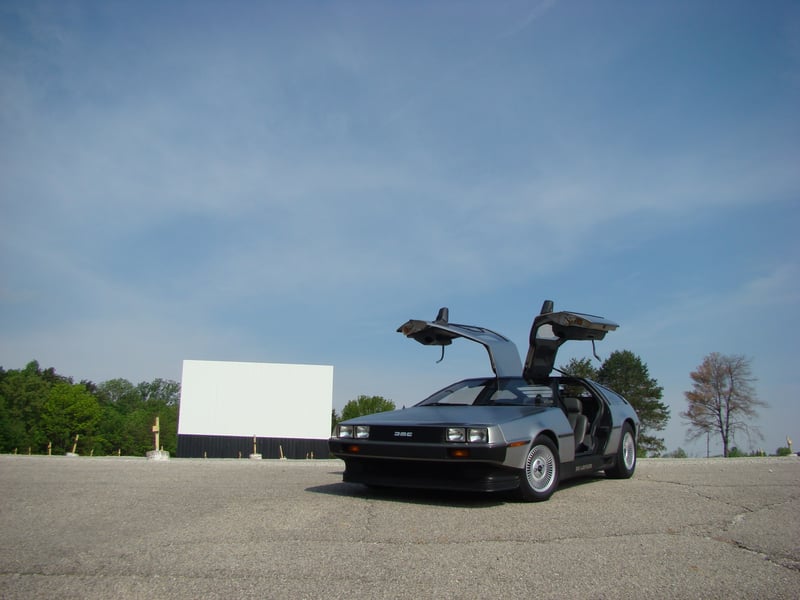 Various pictures of my DeLorean Serenity at Melody 49.