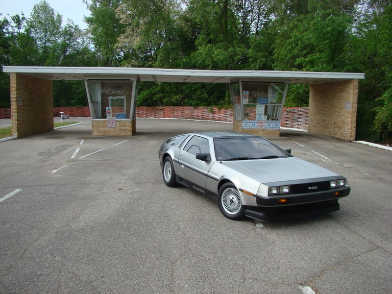 Various pictures of my DeLorean Serenity at Melody 49.